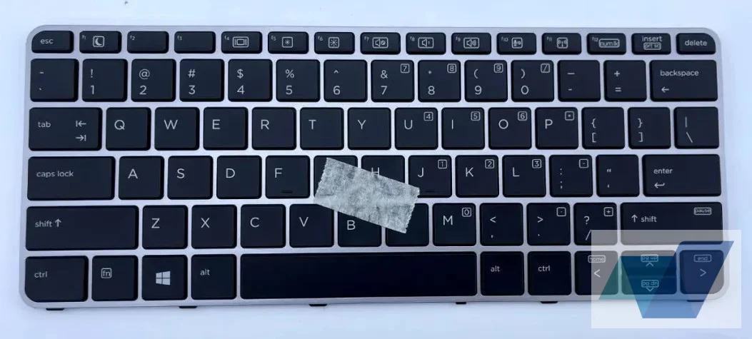 HP ELITEBOOK 820/725 G3/G4, SPS-KEYBOARD W/POINT STICK US