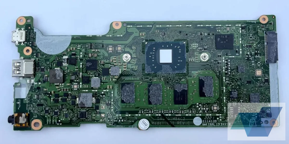 Chromebook 11 G6 EE, SPS-MB (Motherboard) UMA CEL N3450 8GB 32GEMMC DOLPHIN