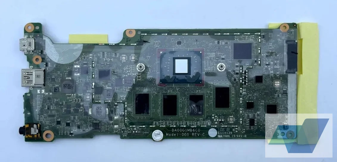 Chromebook 14 G5, ASSY, MB (Motherboard) UMA Cel N3450 8GB 32GeMMC