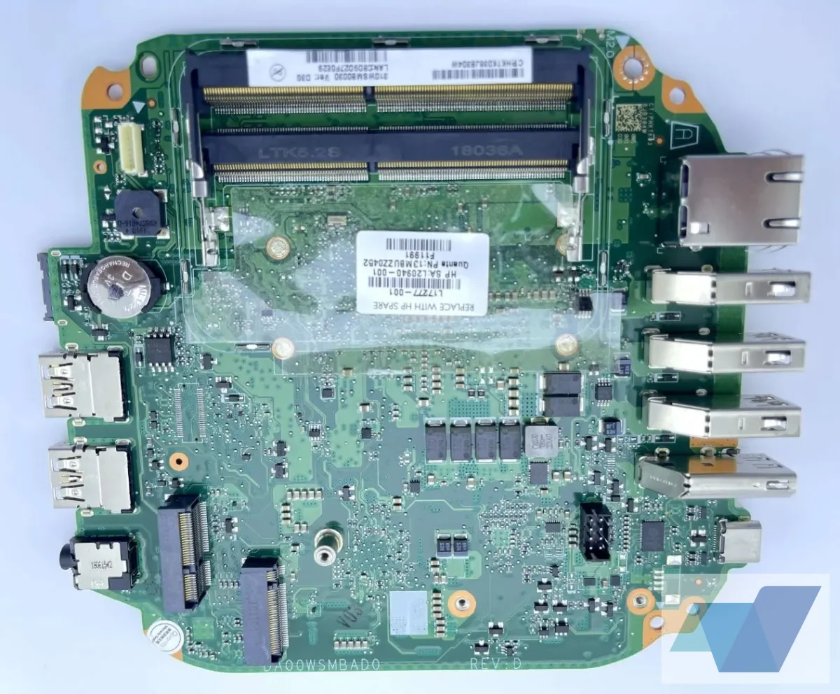 Chromebox G2, ASSY, MB (Motherboard) UMA i7-8650U