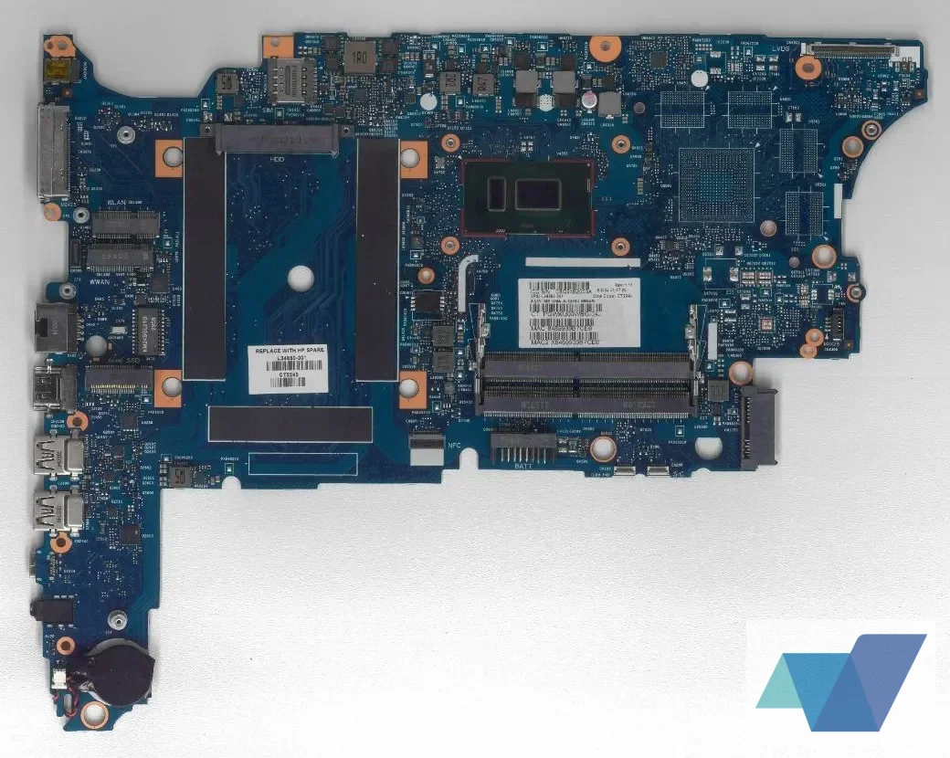 ProBook 650 G4, ASSY, MB (Motherboard) UMA i5-8250U WWAN