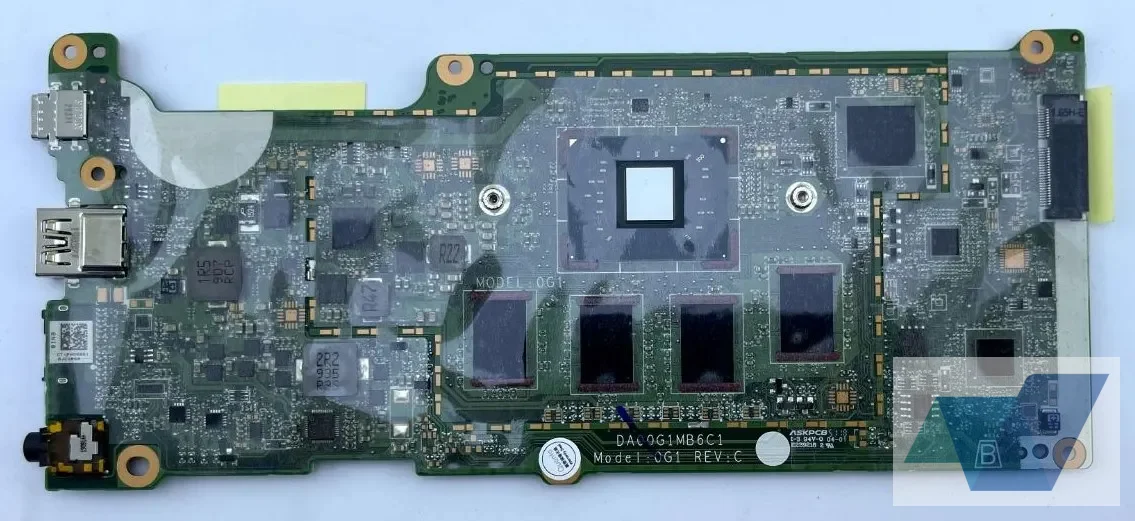 Chromebook 14 G5, SPS-MB (Motherboard) UMA Cel N3350 8GB 32GeMMC BL