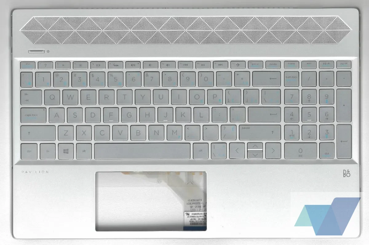 Pavilion 15-cs, TOP COVER, NSV W/KB (Keyboard) BL NSV EN/FR CAN