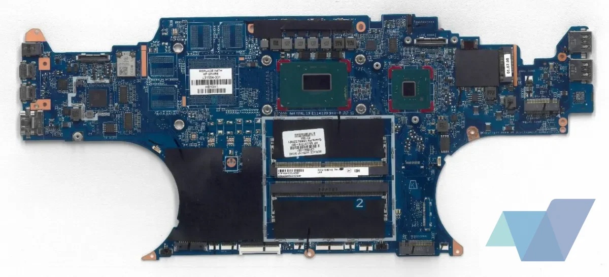 EliteBook 1050 G1, ASSY, MB (Motherboard) UMA i5-8300H WIN