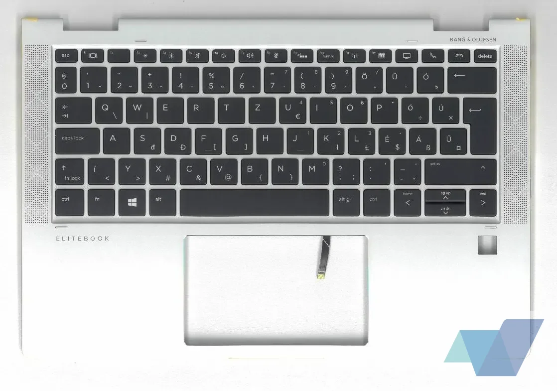 EliteBook x360 1030 G3, SPS-TOPCOVER W/KYBD BL HUNG