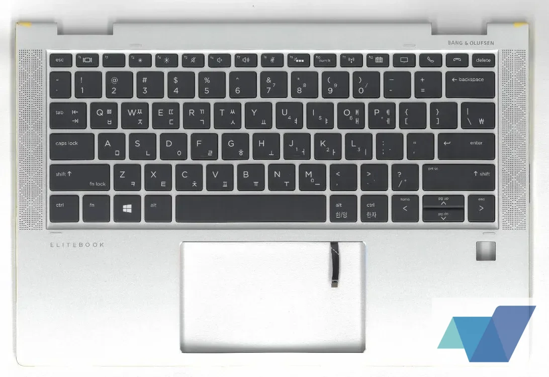 HP ELITEBOOK X360 1030 G3, SPS-TOPCOVER W/KYBD BL KOR