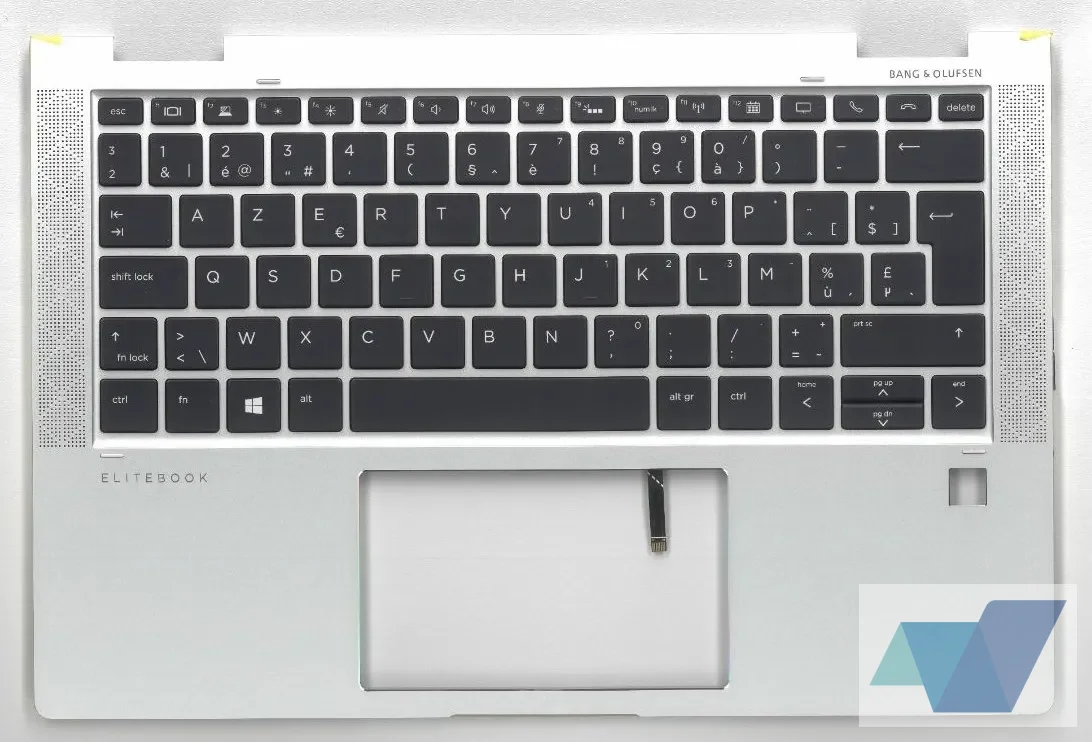 EliteBook x360 1030 G3, SPS-TOPCOVER W/KYBD BL PVCY EUROA4