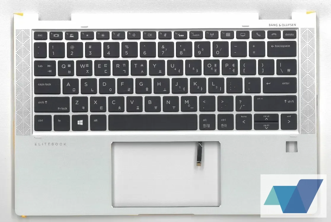 ELITEBOOK X360 1030 G3, SPS-TOPCOVER W/KYBD BL PVCY KOR
