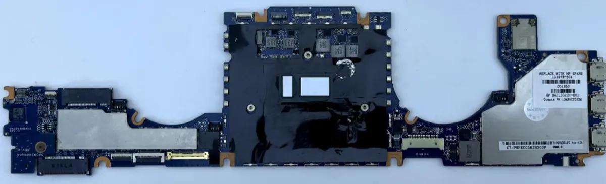 Elite X2 1013 G3, ASSY, MB UMA i7-8650U 8GB fWWAN WIN
