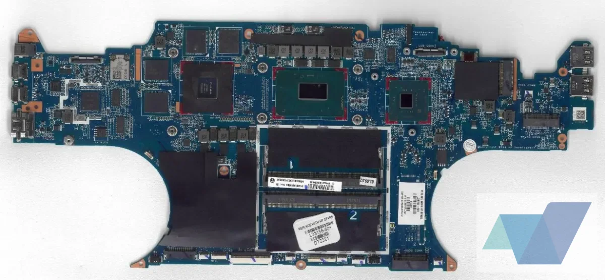 ZBook Studio G5, SPS-MB (Motherboard) DSC I5-8300H WIN ZIGZAG 1.X