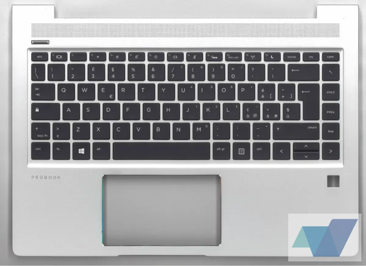 SPS-TOP COVER W/KB (Keyboard) CP BL ITL