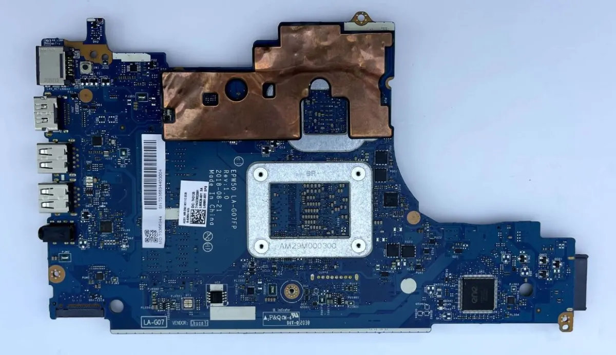 ASSY, MB DSC MX110 2GB i5-8265U WIN