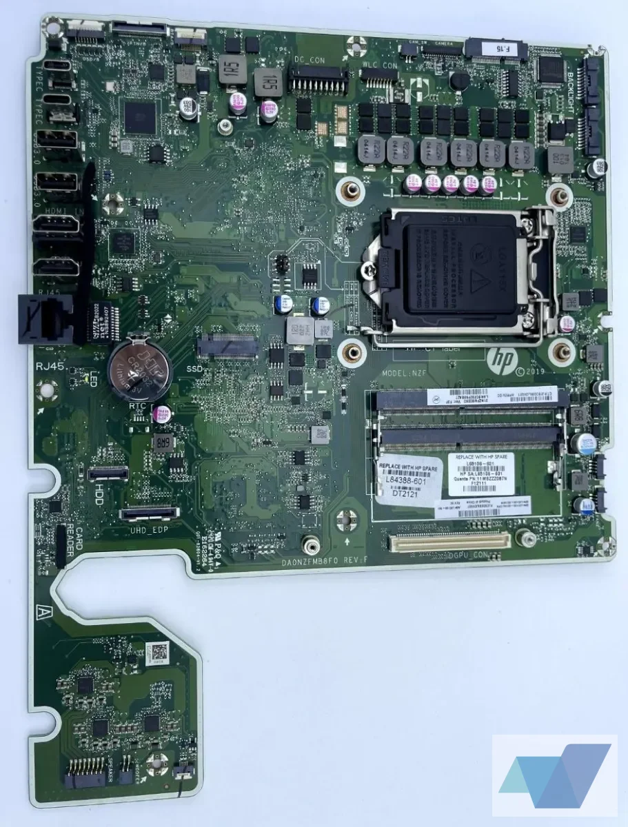 ENVY AIO 32-a, ASSY, MBD (Motherboard), Risotto, CFL-S, H370, WIN w/tape