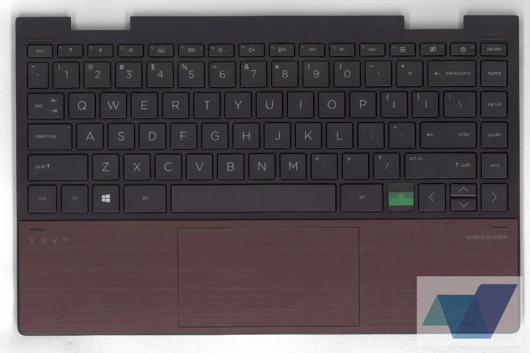 ENVY x360 13 Convertible (13-ay / 13z-ay), SPS-TOPCVR WOD W/TP W/KB (Keyboard) BL NFB US