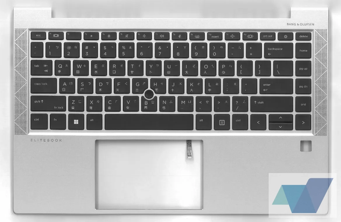 SPS-TOP COVER W/KB (Keyboard) CP BL TW