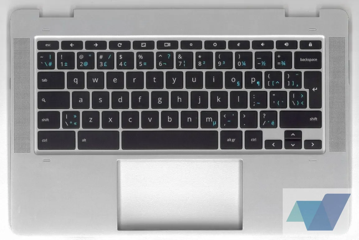 Chromebook x360 14A-CA, SPS-TOP COVER PKS W/KB (Keyboard) JTB EN/FR CAN