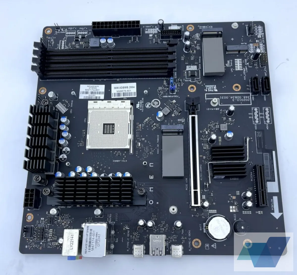 OMEN 30L (GT13), SPS-MB (Motherboard), Hana, AM4 105W, B550, WIN