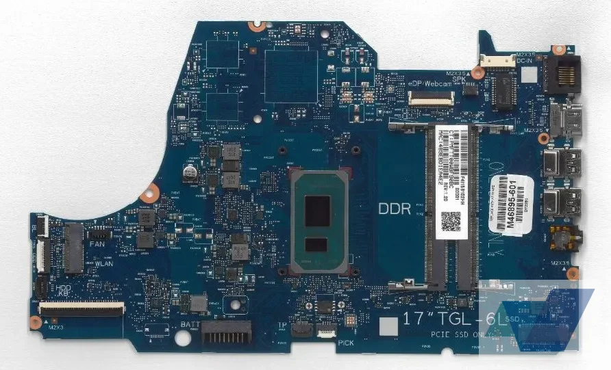 HP 17-by, ASSY, MB (Motherboard) UMA i3-1125G4 WIN
