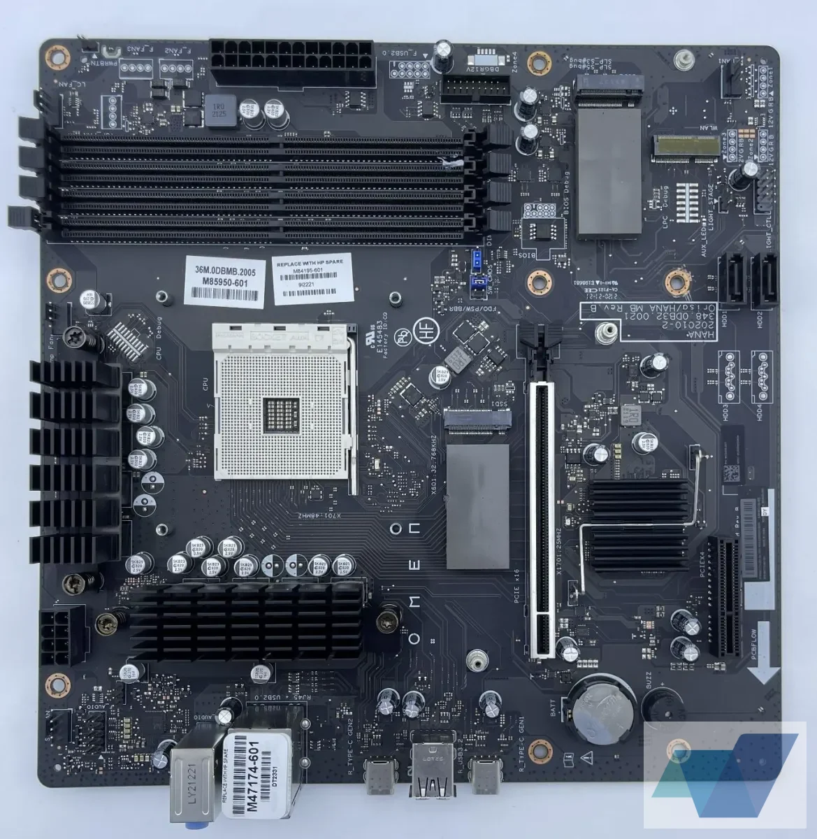 ASSY, MB (Motherboard), Hana, AM4 105W, B550, WIN