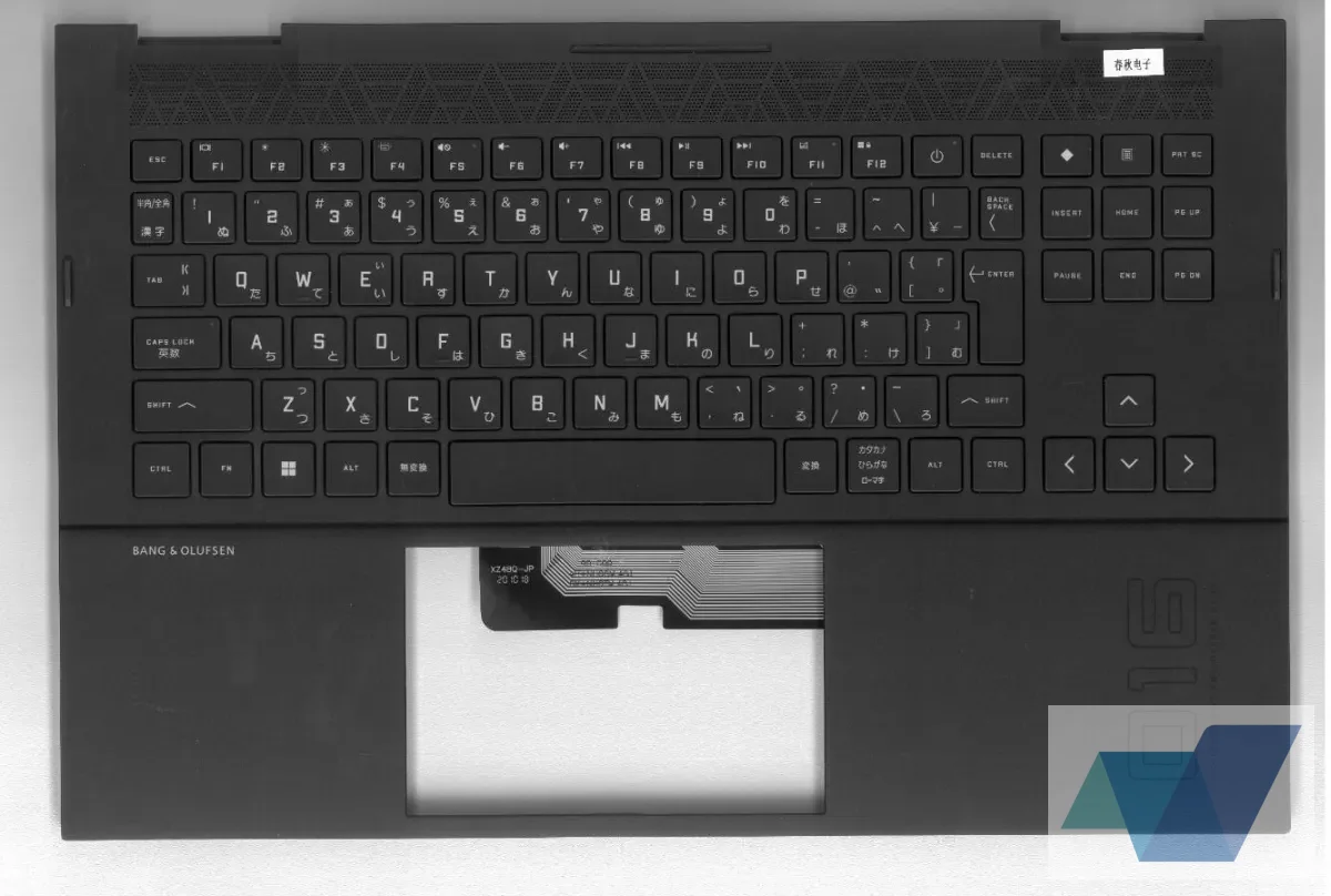 OMEN 16 (16-c0xxx), SPS-TOP COVER MCS W/KB (Keyboard) MCS BL 4Z JPN2
