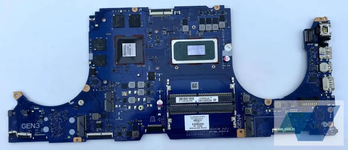 ASSY, MB (Motherboard) DSC GTX 1650 4GB i5-11400H WIN