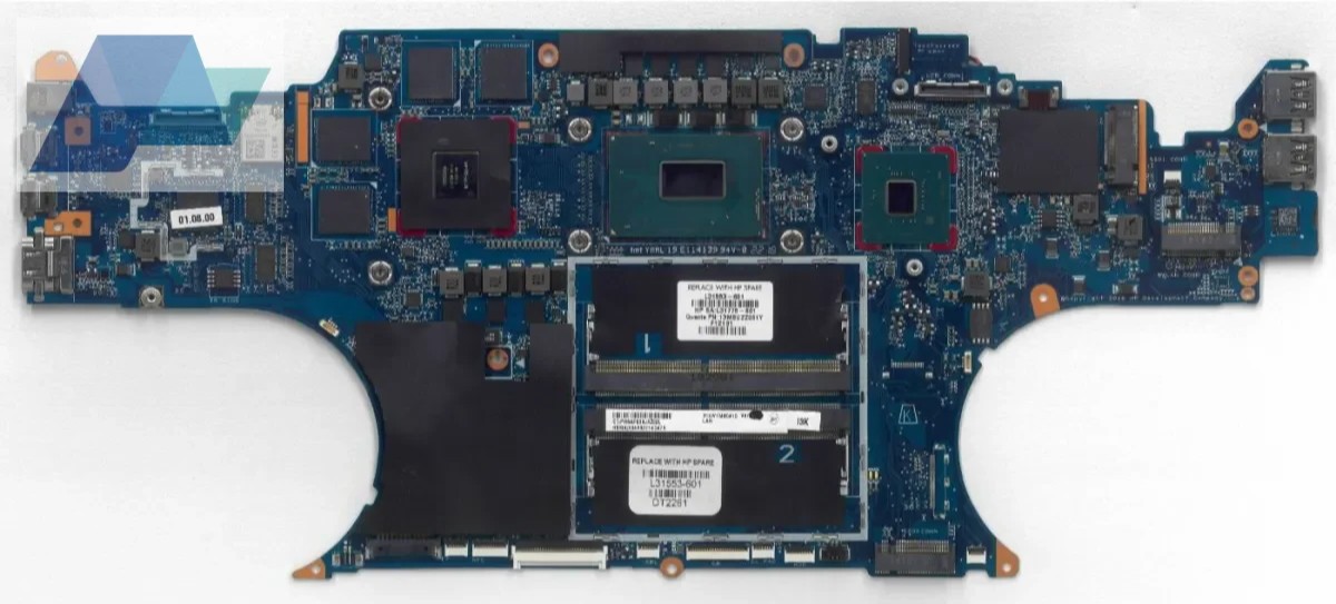 EliteBook 1050 G1, SPS-MB (Motherboard) DSC I7-8850H WIN ZAPMASTER 1.X