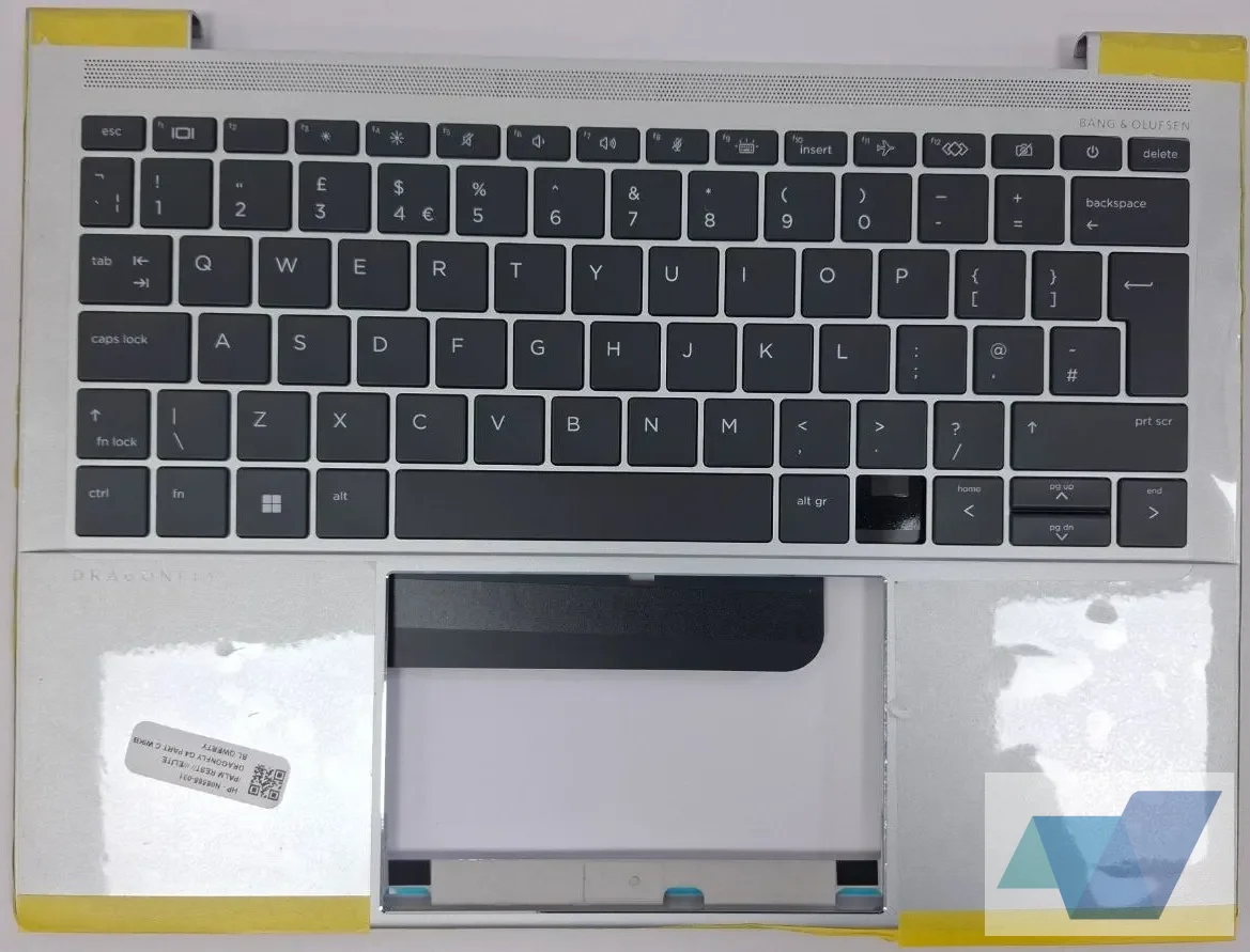 DRAGONFLY G4 PART C W/KB BL QWERTY, N08585-031