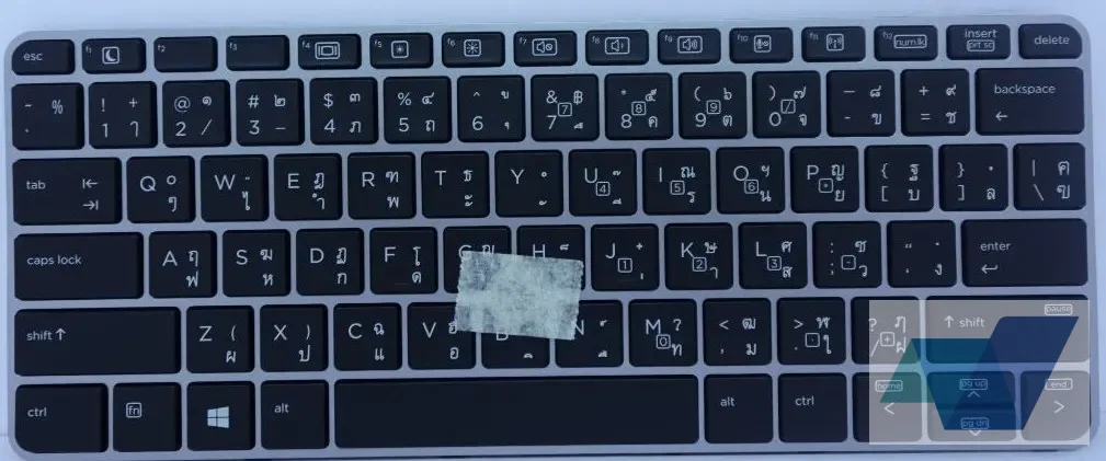 HP ELITEBOOK 820/725 G3/G4, SPS-KEYBOARD W/POINT STICK THAI